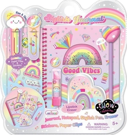 DIARIO CON ACCESORIOS RAINBOW HOT FOCUS