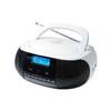 RADIO CD SUNSTECH CRUSM400WT WHITE - 2*1W RMS - CD/R/RW/MP3/