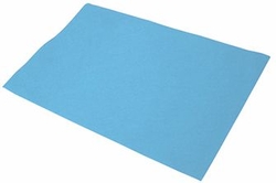PACK/10 PLANCHAS DE FIELTRO 40X60 CM AZUL CLARO