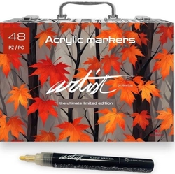 MALETIN 48 RETOLADORS ACRYLIC MARKERS SERIE ARTIST