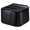 Base Conectora Tooq Tqds-802B 2.5''/3.5'' Sata3 Usb3.0 Otb N
