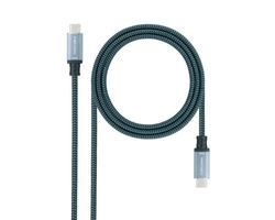 Cable Usb 3.1 Gen2 10Gbps 5A 4K/60Hz, Usb-C/M Usb-C/M 1 M Gr