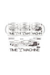 Back To The Future Time Machine Taza Ceramica Regreso Al Fut