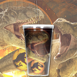 Vaso Lenticular 3D Dominion Jurassic Park 50Ml