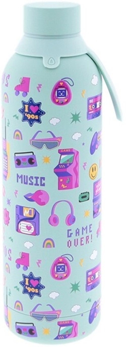 BOTELLA TERMICA 710ML MINT GAMERS 90`S LIFE