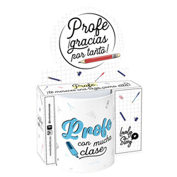 Taza - Profe Con Mucha Clase 330Ml