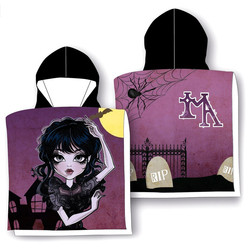 Poncho Toalla Nia±A Gotica Algodon
