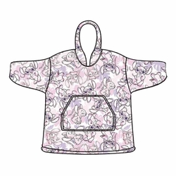 Bata Sudadera Oversize Angel Stitch Disney Infantil