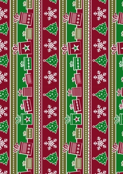 BOBINA PAPEL REGALO FANTASIA NAVIDAD 31CMX80MTS