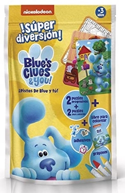 SACO DE ACTIVIDADES BLUES CLUES & YOU