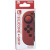 Silicone + Grips Joy-Con Izquierdo Rojo Freatec