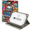 Funda Universal Subblim Trendy Graffiti Para Tablet Hasta 10