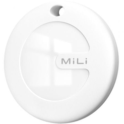 Localizador Leotec Easytag Dual/ Blanco/ Incluye Llavero Neg