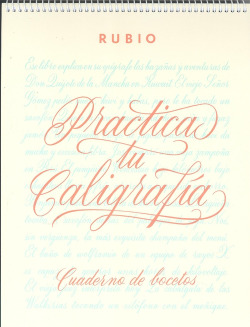 CUADERNO BOCETOS CALIGRAFÍA