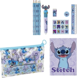 SET DE PAPELERIA ESCOLAR EVA STITCH
