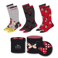 Pack Calcetines 3 Piezas Minnie Mouse Talla 36-43