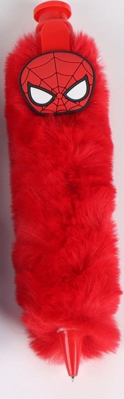 BOLIGRAFOS PELUCHE AVENGERS ROJO