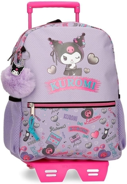 MOCHILA ADAPTABLE 33CM KUROMI RETROPOPO