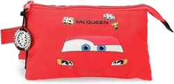 PORTATODOS TRIPLE CARS MCQUEEN RED DISNEY