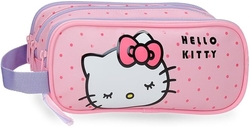 PORTATODOS TRIPLE HELLO KITTY BOWS