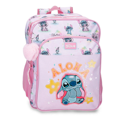 Mochila You & Me Stitch Disney 40Cm Adaptable