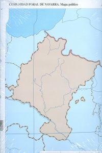 Paq/50 mapas navarra politico mudos