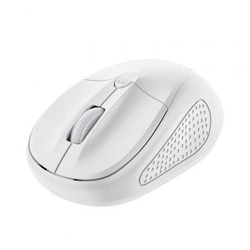 Ratón Inalámbrico Trust Primo/ Hasta 1600 Dpi/ Blanco Mate