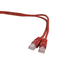 GEMBIRD CABLE DE RED UTP CAT5e 0,25M ROJOÂáPP12-0.25M/R