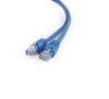 Latiguillo de CAT6 UTP 26AWG con conectores de 50 1mt Azul