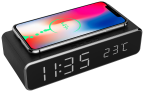Reloj Despertador Gembird Con Funcion De Carga Inalmbrica
