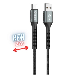 Cable Qchar Prague Usb Tipo C A Usb Tipo A - 2M - Aleacion D