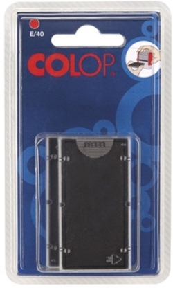 BLISTER 2 ALMOHADILLAS E60 VERMELLO COLOP
