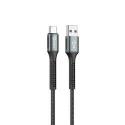 Cable Qcharx Prague Usb A Tipo C 3A - 1 M - Aleación De Alum
