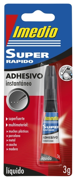 (PROMO) BLISTER TUBOPEGAMENTO SUPER RAPIDO 3G IMEDIO