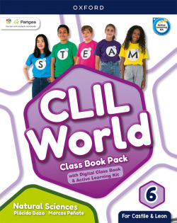 NATURAL SCIENCE 6 COURSEBOOK. CLIL WORLD. CASTILLA Y LEÓN 2023