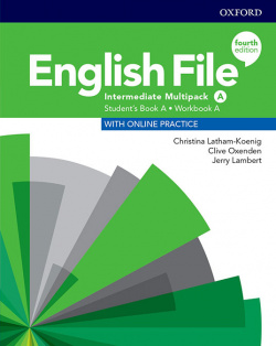 ENGLISH FILE INTERMEDIATE MULTIPACK A FOURTH EDITION