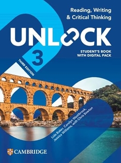 UNLOCK LEVEL 3 READING, WRITING AND CRITICAL THINKING STUDENT'S BOOK WITH DIGITA