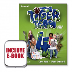 Tiger team 4ºprim. Pupil's +ebook pack