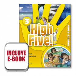 High five! english 3ºprimaria. Pupil's book +ebook pack