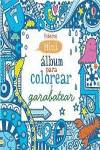 Mini album para colorear y garabate azul