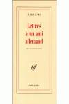 LETTRES A UN AMI ALLEMAND.(GALLIMARD INTEGRA)