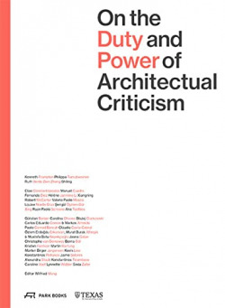 On the duty and power of architectural criticism