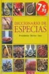 Diccionario de especias