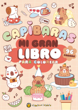 Capibaras ("Mi gran libro para colorear")