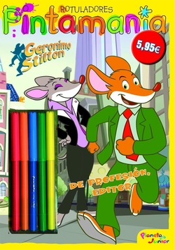 Geronimo Stilton. Pintamanía rotuladores