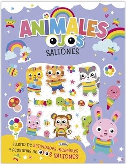 OJOS SALTONES STICKERS BOOK - ANIMALES