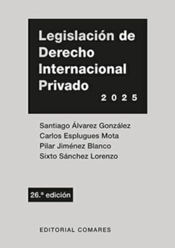LEGISLACIÓN DE DERECHO INTERNACIONAL PRIVADO