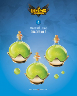 CUADERNO MATEMÁTICAS 3-4ºPRIMARIA. LEYENDA DEL LEGADO 2019