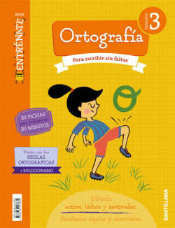 CUADERNO ORTOGRAFÍA 3ºPRIMARIA. ENTRÈNATE