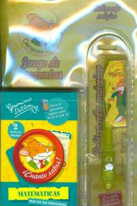 Juego de preguntas. matematicas. geronimo stilton